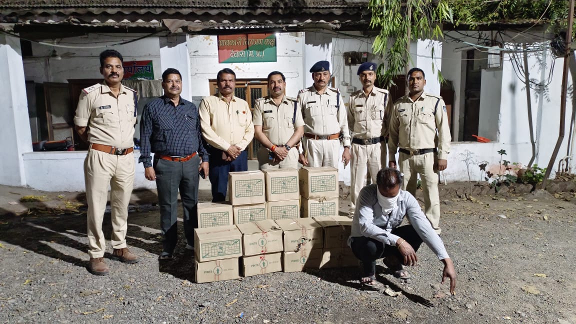 अवैध मदिरा परिवहन एवं संग्रहण के विरुद्ध आबकारी विभाग की बड़ी कार्रवाई