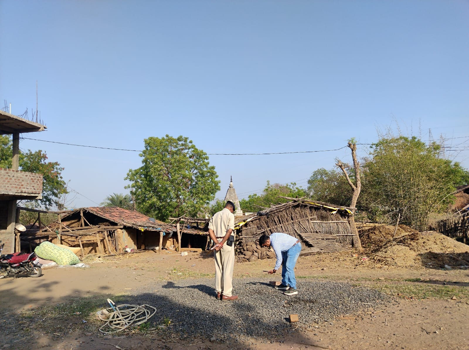 आग में झुलसे बुजुर्ग की इलाज के दौरान मौत