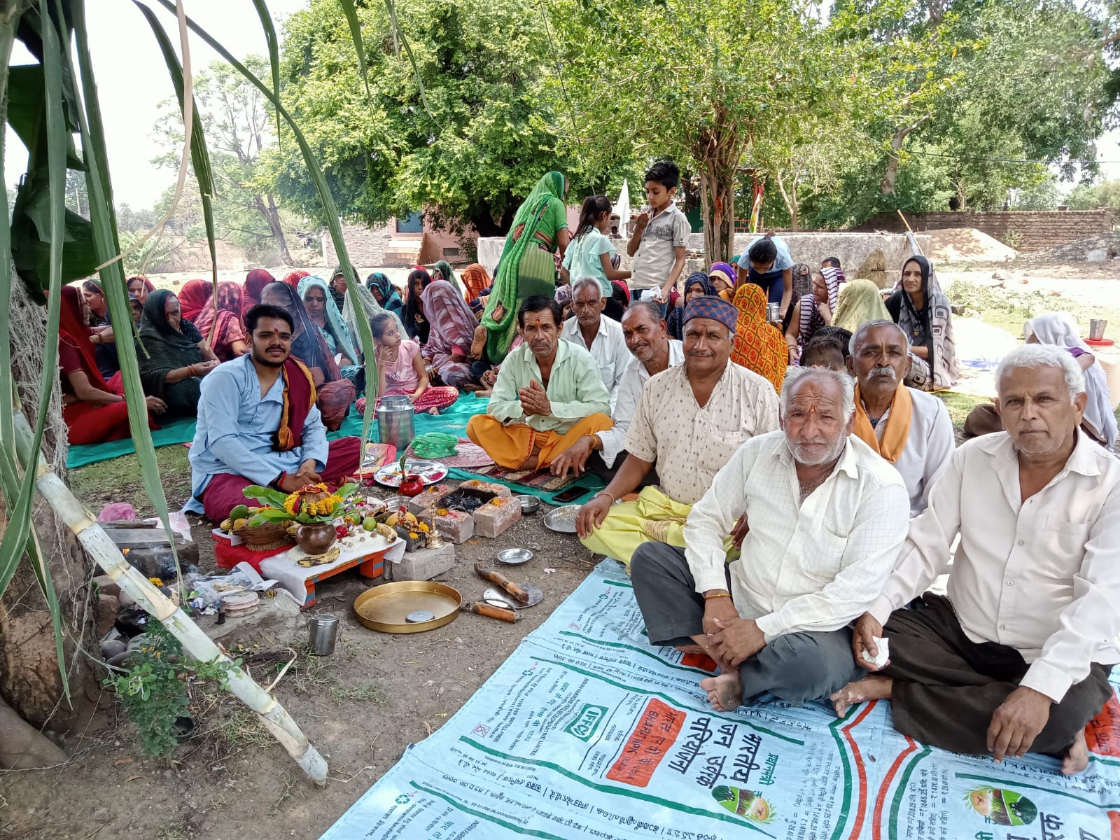 अच्छी बारिश व गांव की सुख-सृमद्धि के लिए महेश नवमी पर की पूजा-अर्चना