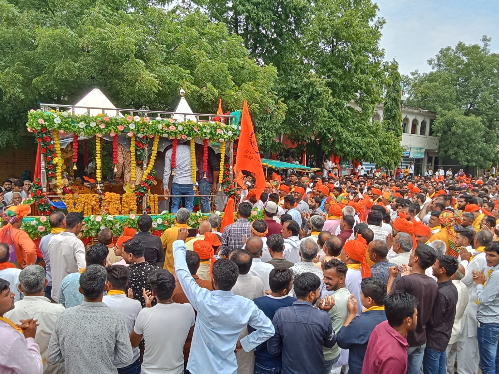 टोंकखुर्द नगर में जगदीश रथ यात्रा निकली, नगरवासियों ने जगह-जगह स्वागत किया