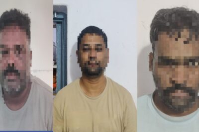 कर्मदीप चौराहा पर गोली चलाने वालों को पुलिस ने किया गिरफ्तार