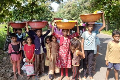 संजा माता का किया उद्यापन, 16 दिनों तक रहा उत्साह का वातावरण