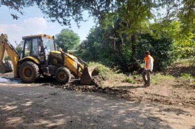 नवरात्रि पर्व पर स्वच्छता अभियान चलाकर कचरा फेंकने वालों को दी चेतावनी