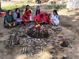 Govardhan puja