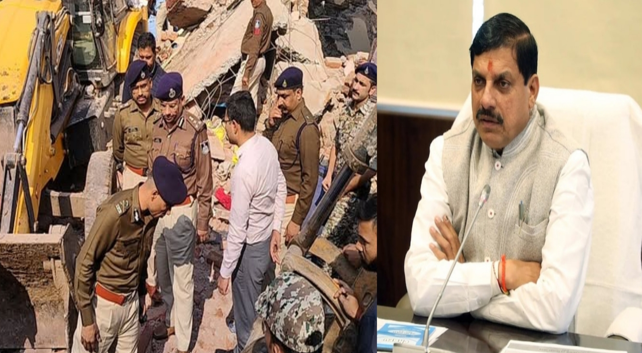 Morena house collapse