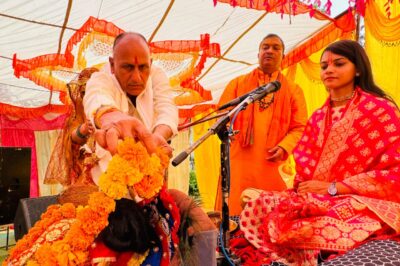 श्रीमद्भागवत कथा के श्रवण मात्र से ही प्राणी का कल्याण संभव है- कथावाचक पूजा शर्मा