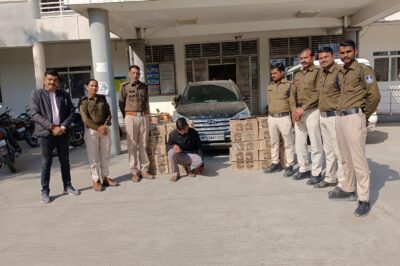 ऑपरेशन प्रहार के तहत देवास पुलिस की कार्रवाई