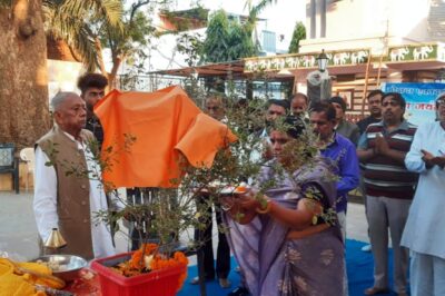 गुरु वाटिका केलादेवी मंदिर में गीता जयंती-तुलसी पूजन पखवाड़े का शुभारंभ