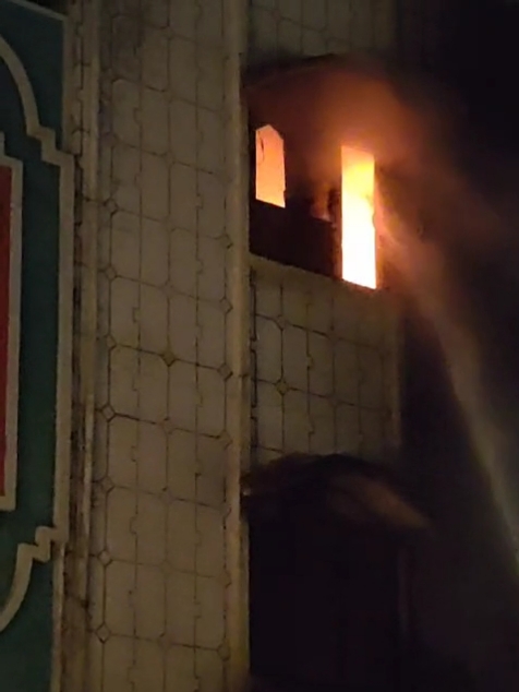 fire in dewas nayapura