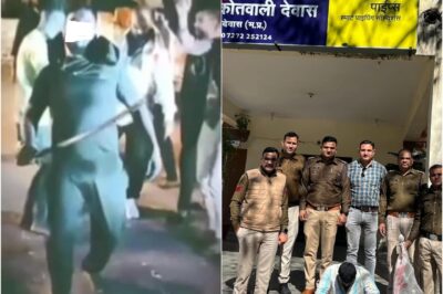 Dewas news तलवार लहराकर वीडियो को इंस्टाग्राम पर पोस्ट करने वाले को किया गिरफ्तार