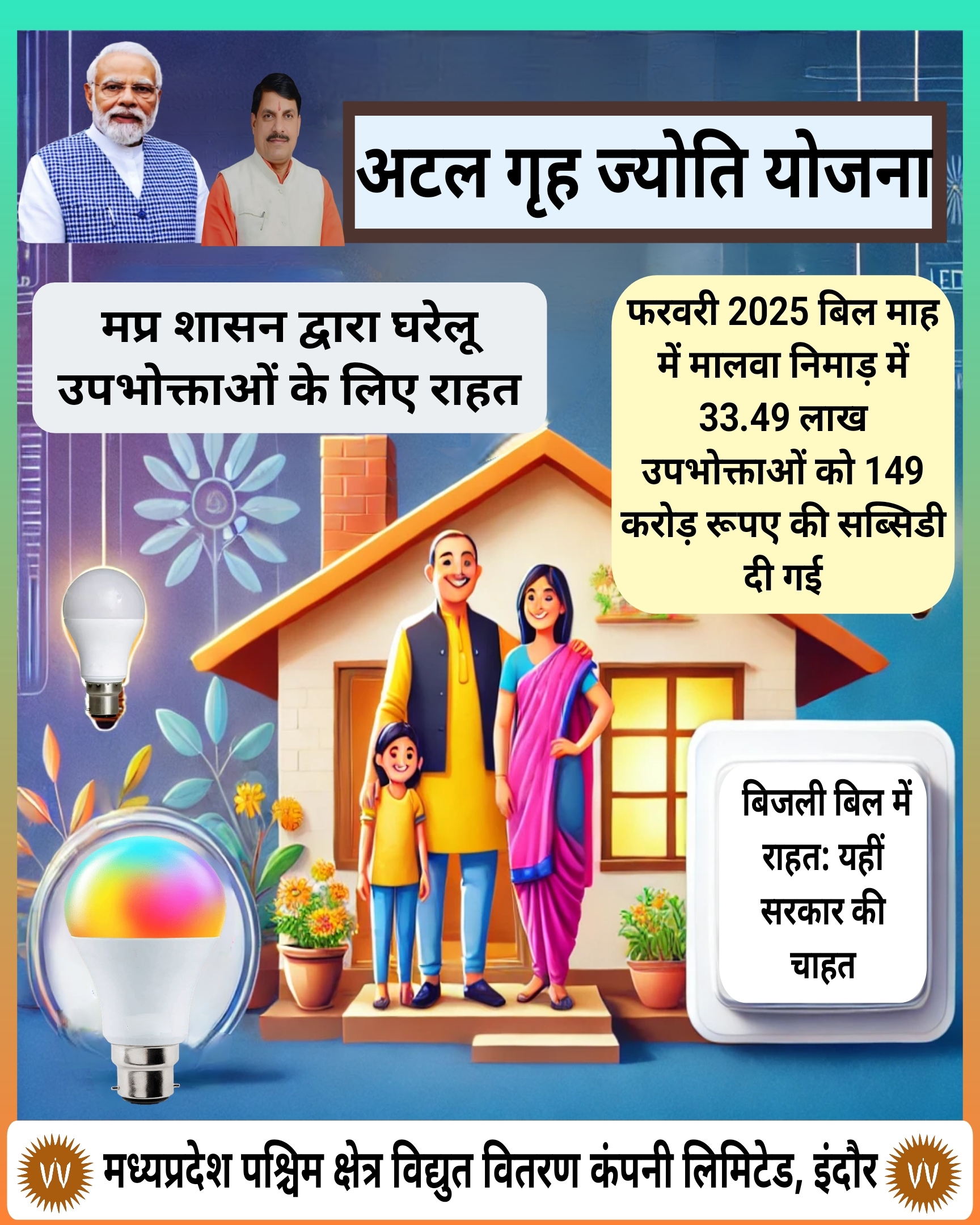 Atal grih jyoti yojana