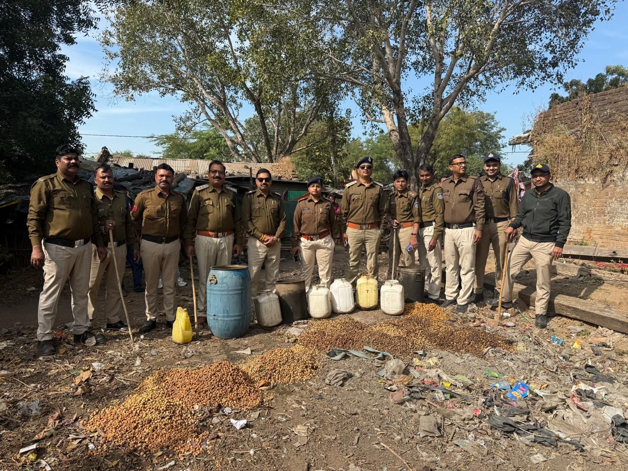 Dewas excise department action