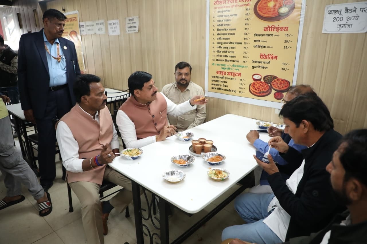 cm mohan yadav in indore