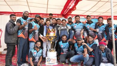 cricket trophy winner