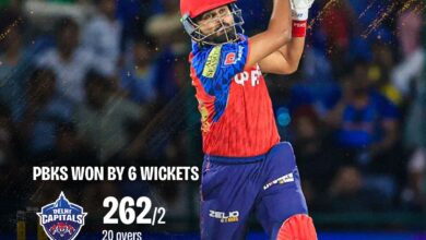 श्रेयस अय्यर मैच जिताने वाली पारी खेलते हुए