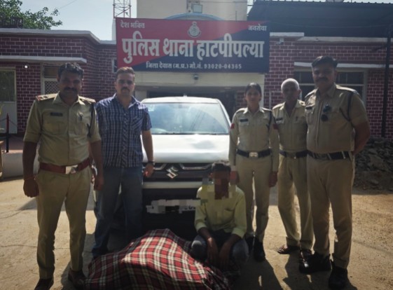 देवास ऑपरेशन प्रहार अवैध शराब जब्त