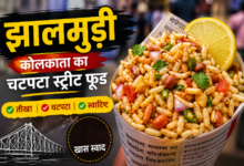कोलकाता का प्रसिद्ध झालमुड़ी स्ट्रीट फूड