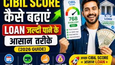 लोन जल्दी पाने के लिए CIBIL Score बढ़ाने के आसान तरीके दिखाता चार्ट