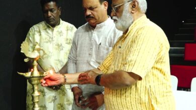 RSS centenary program in Dewas with Manmohan Vaidya addressing gathering