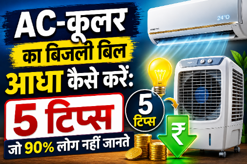 AC और कूलर के साथ बिजली बिल बचाने के आसान उपाय