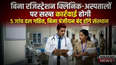 उज्जैन में अवैध क्लिनिक और अस्पतालों की जांच संबंधित इमेज।