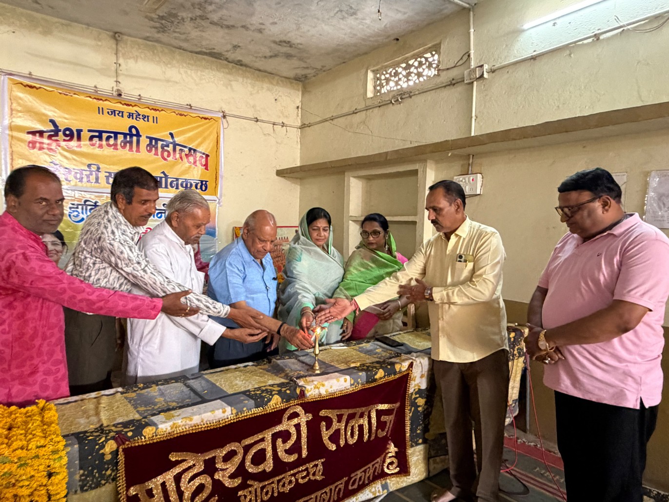 माहेश्वरी समाज के महेश नवमी महोत्सव का शुभारंभ हुआ।