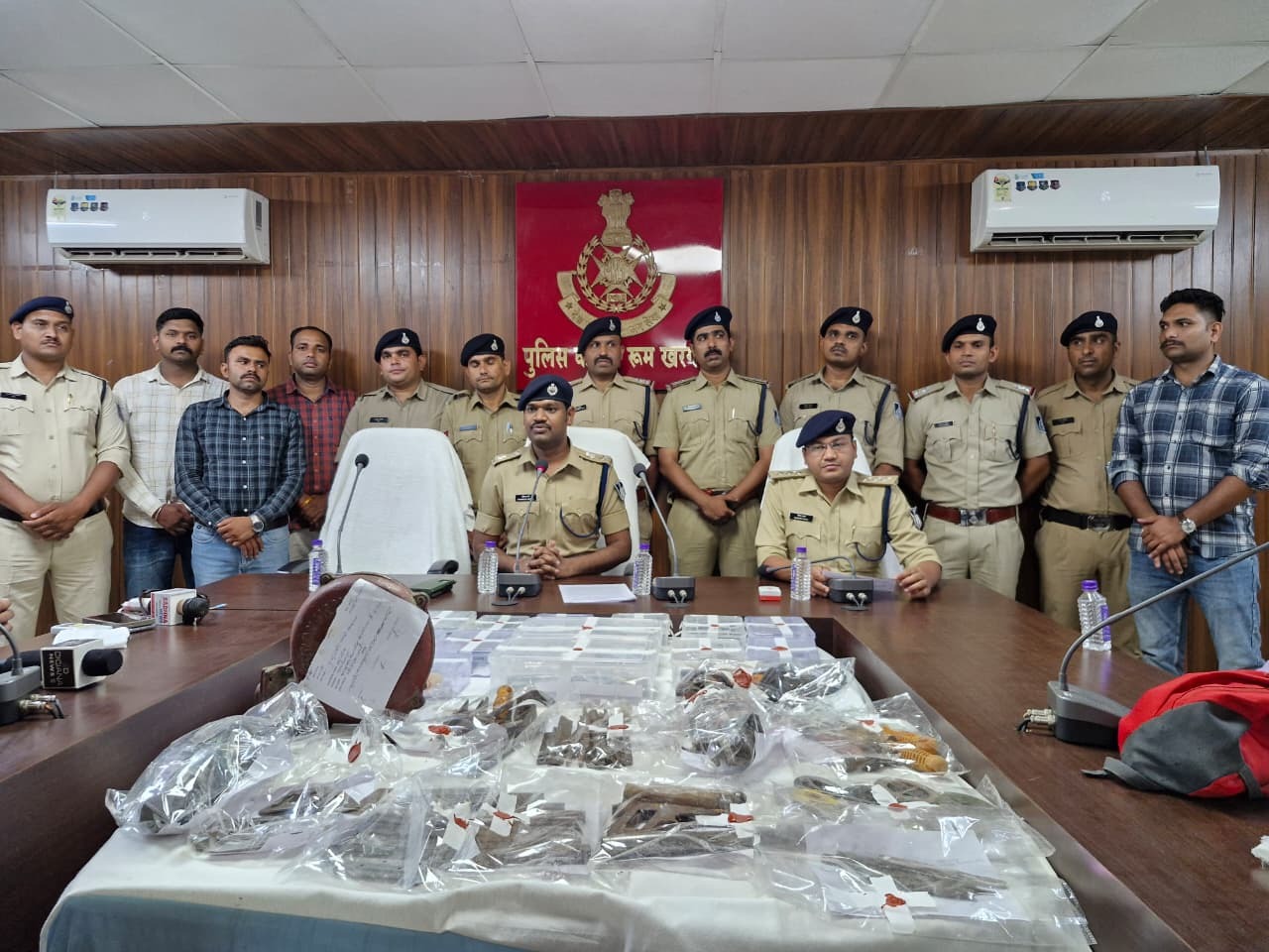 मध्यप्रदेश पुलिस की अवैध हथियारों पर कार्रवाई