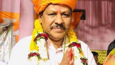 पूर्व विधायक एवं 'नर्मद नायक' पहाड़ सिंह कन्नौजे।