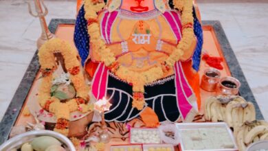 योगिनी एकादशी पर बेहरी के मनकामेश्वर भोमिया जी हनुमान मंदिर में विशेष अभिषेक हुआ।