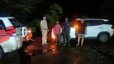 आधी रात जंगल में फंसे परिवार की बनी सहारा डायल-112, बीमार व्यक्ति को समय पर अस्पताल पहुंचाया