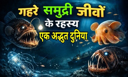 यह तस्वीर गहरे समुद्री जीवों के रहस्य – 1000 मीटर नीचे की अद्भुत दुनिया भी शामिल है, के बारे में हैं।