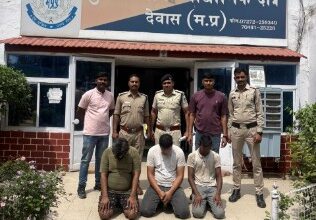 महाराष्ट्र से इंदौर भेजी गई शकर के मामले में देवास पुलिस द्वारा गिरफ्तार आरोपी