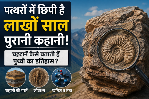 चट्टानों की परतों में छिपा पृथ्वी का प्राचीन इतिहास